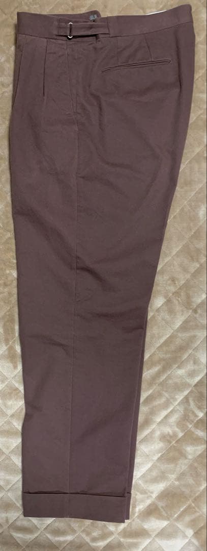 BRITISH MADE オフィサーパンツ/ポーツマス(コットンドリル)