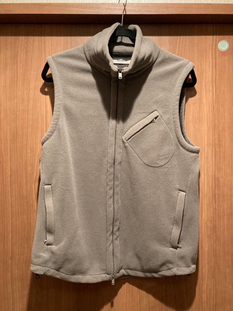 nonnative フリースベスト　スウェット　ポーラテック