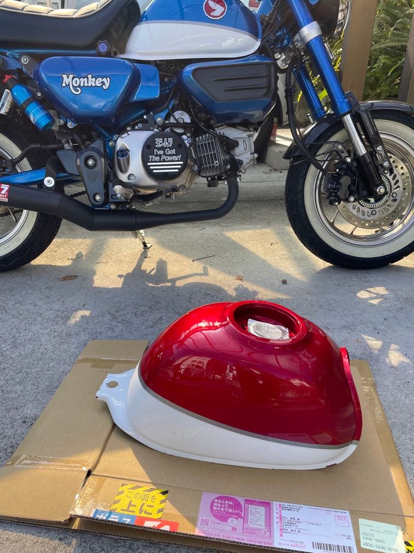 モンキー125 ABS　JB02 タンク　カスタム用に