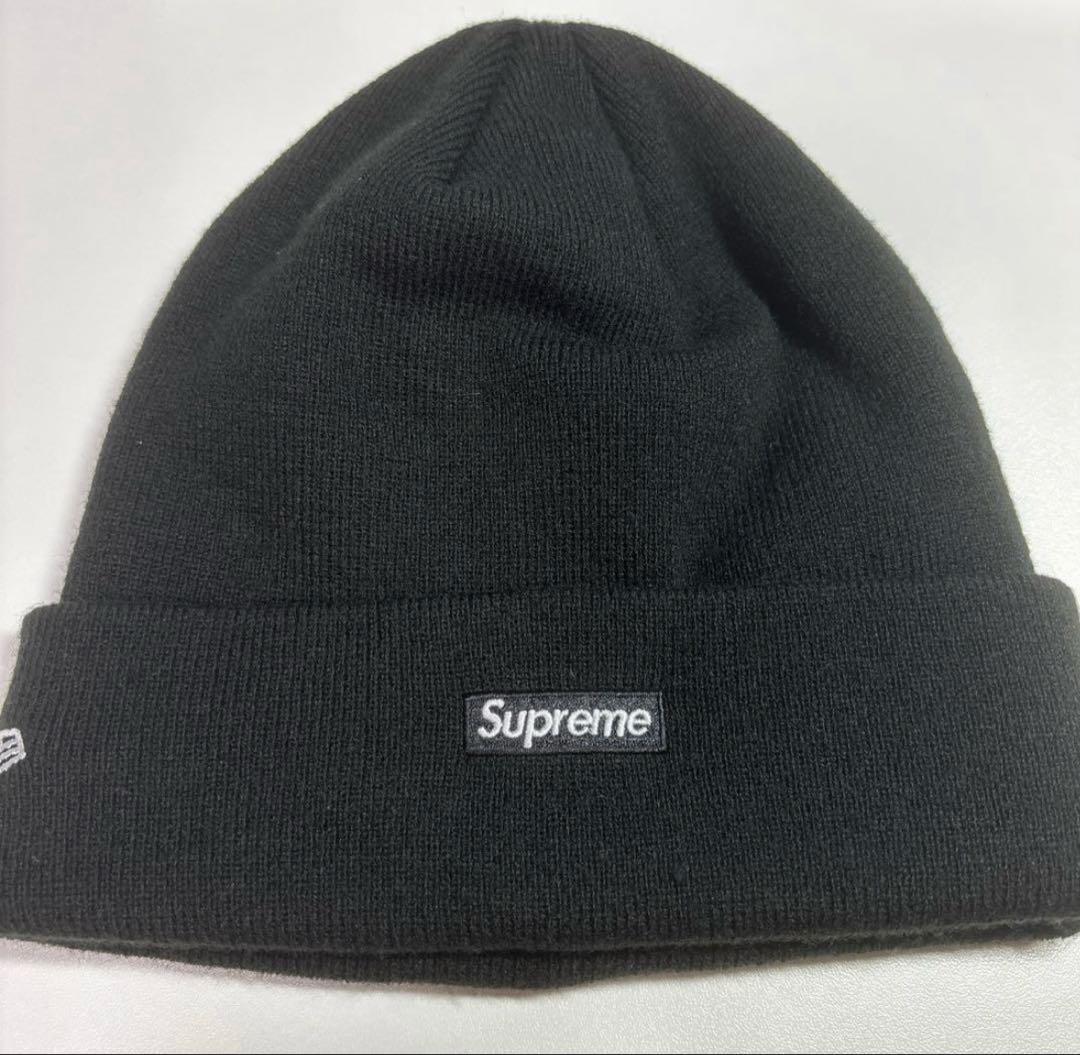 supreme newEra ツノ ビーニー ニット帽 22FW