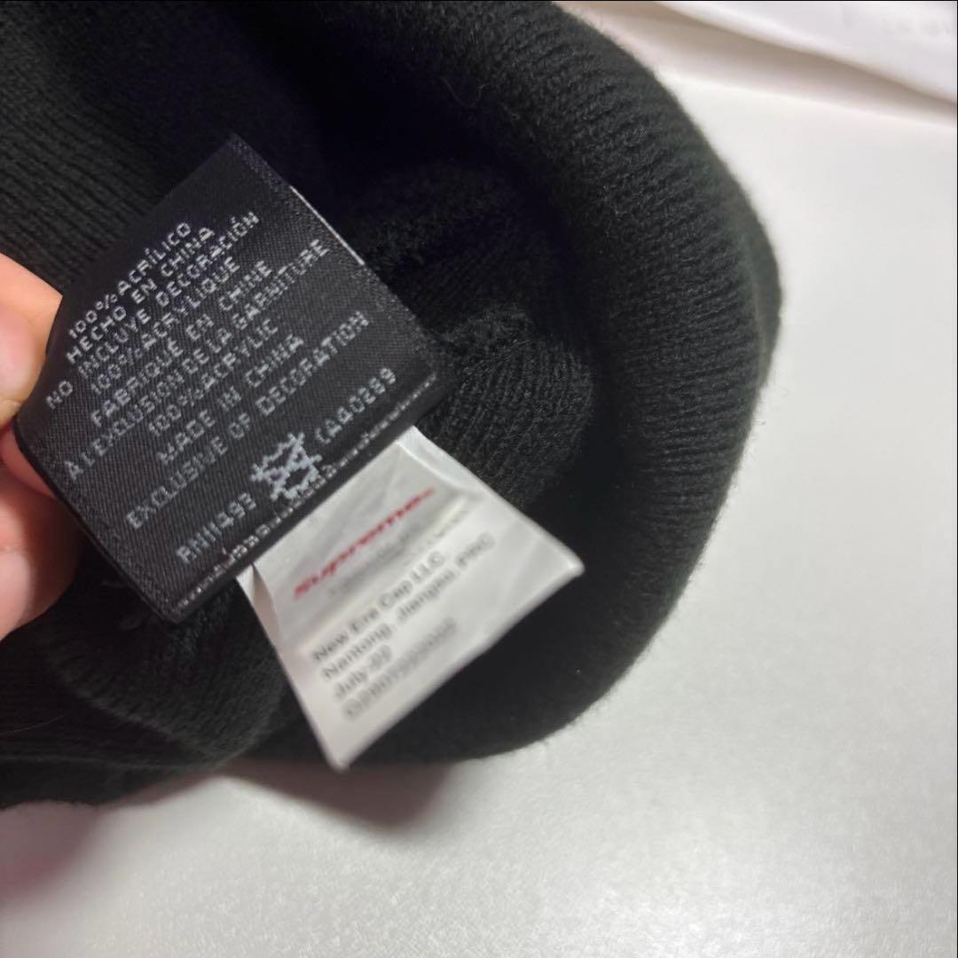 supreme newEra ツノ ビーニー ニット帽 22FW