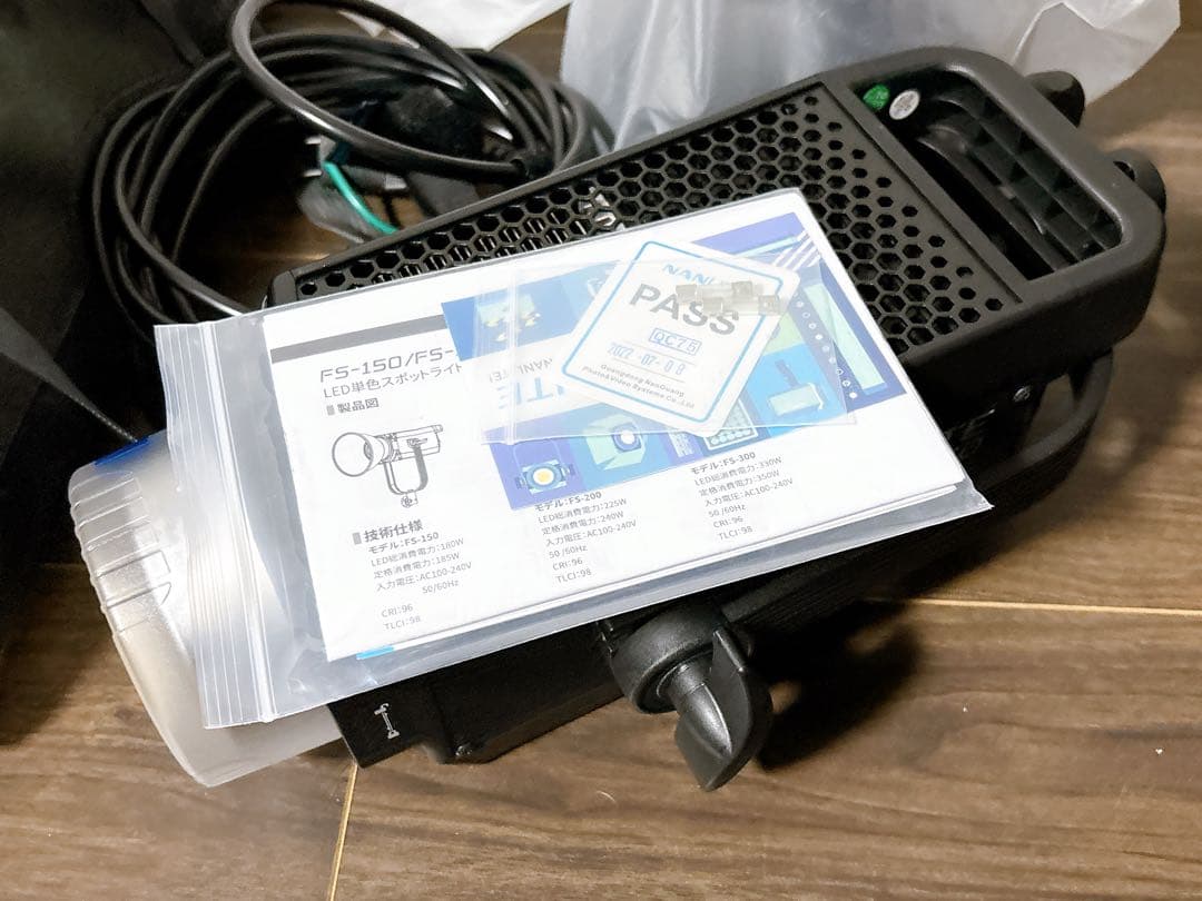 NANLITE FS-150 ビデオライト　ソフトケース付き no.2