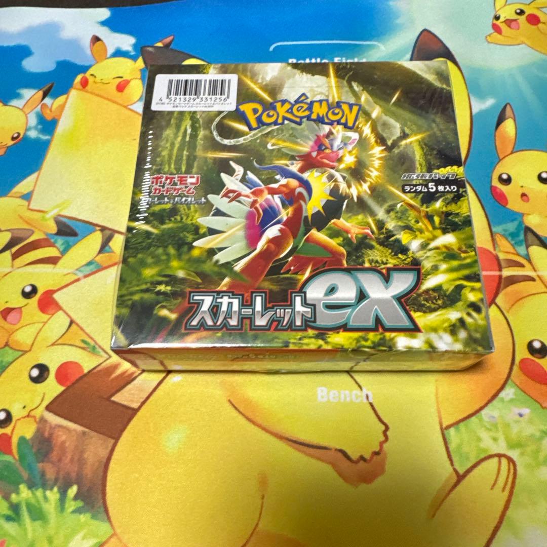 ポケモンカードゲーム　スカーレットex 未開封box