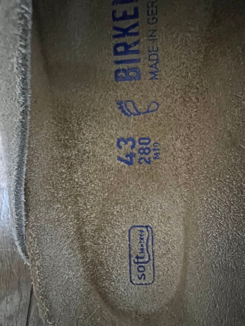 Birkenstock Boston 43 28.0 ベージュ