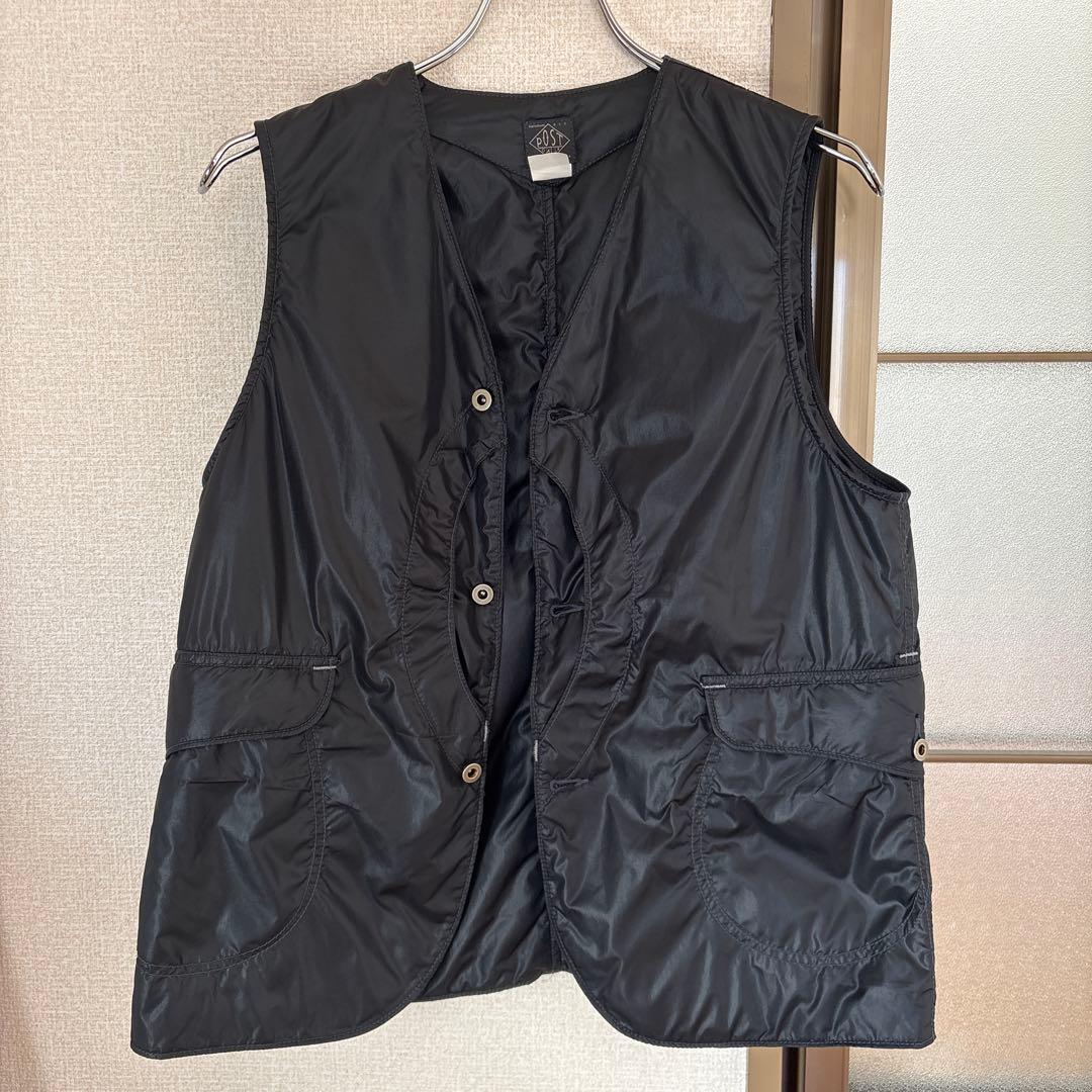 POST O'ALLS ロイヤル トラベラーナイロンタフタ中綿ベスト
