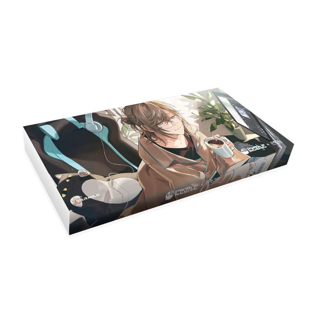 にじさんじ × ふもコレ叶 キーボード マウスパッド キーキャップセット