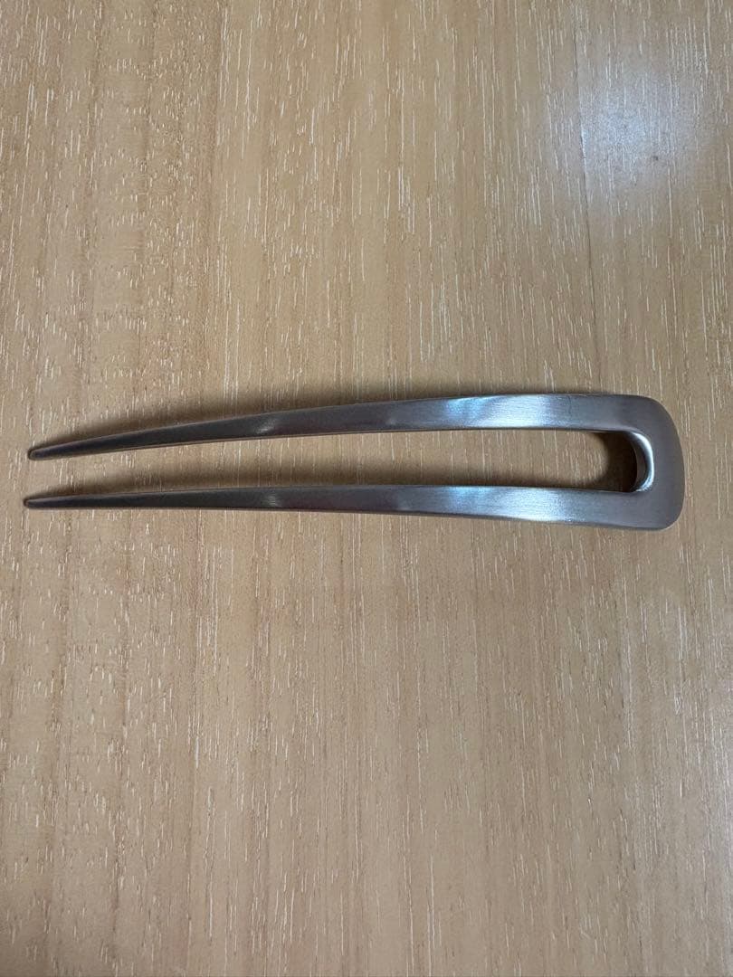 キャストメタル U字型ヘアピン シルバー