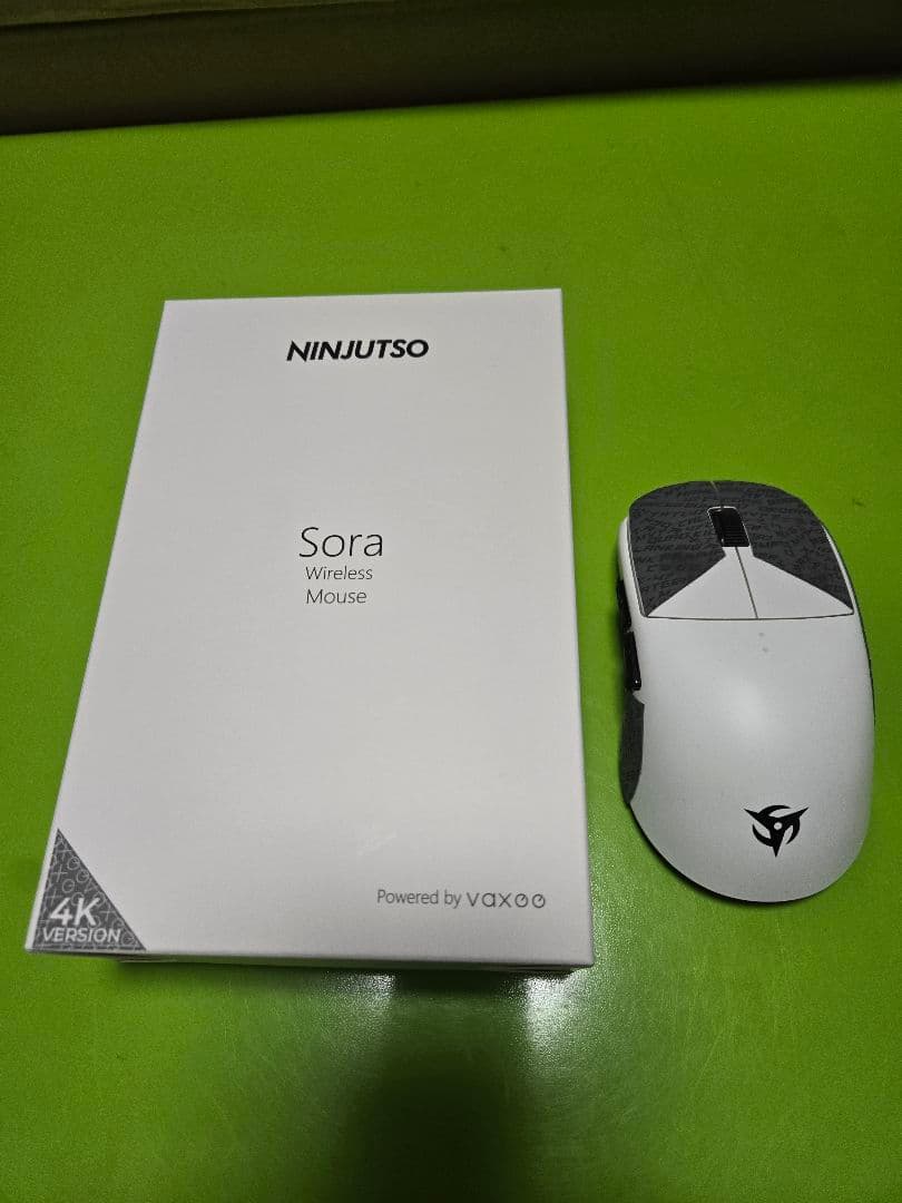 マウス・トラックボール Vaxee x Ninjutso Sora 4K Wireless White