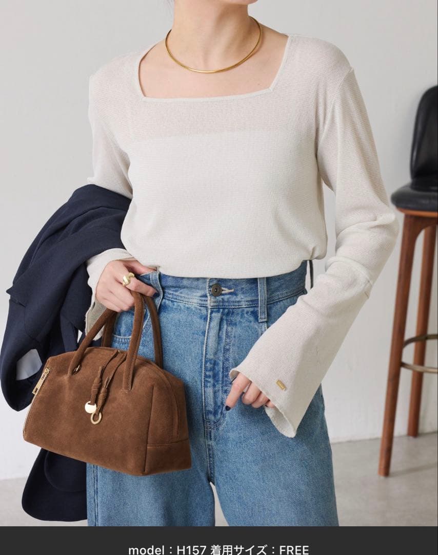 ラメリブスクエアロンT