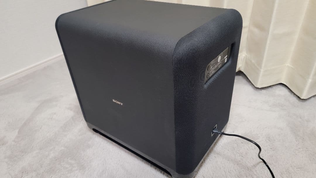 【ほぼ未使用・保証書付】SONY サブウーファー SA-SW5