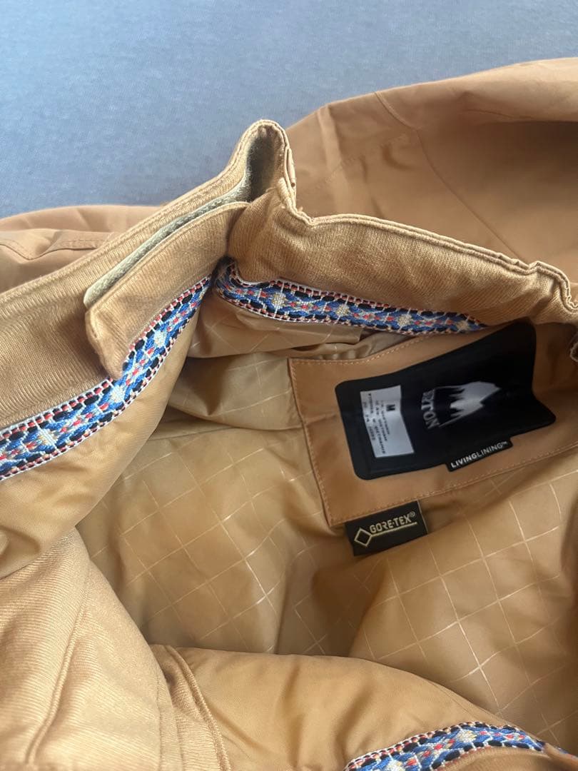 BURTON GORE-TEX スノーボード・スキーウェア パンツ Mサイズ 黄