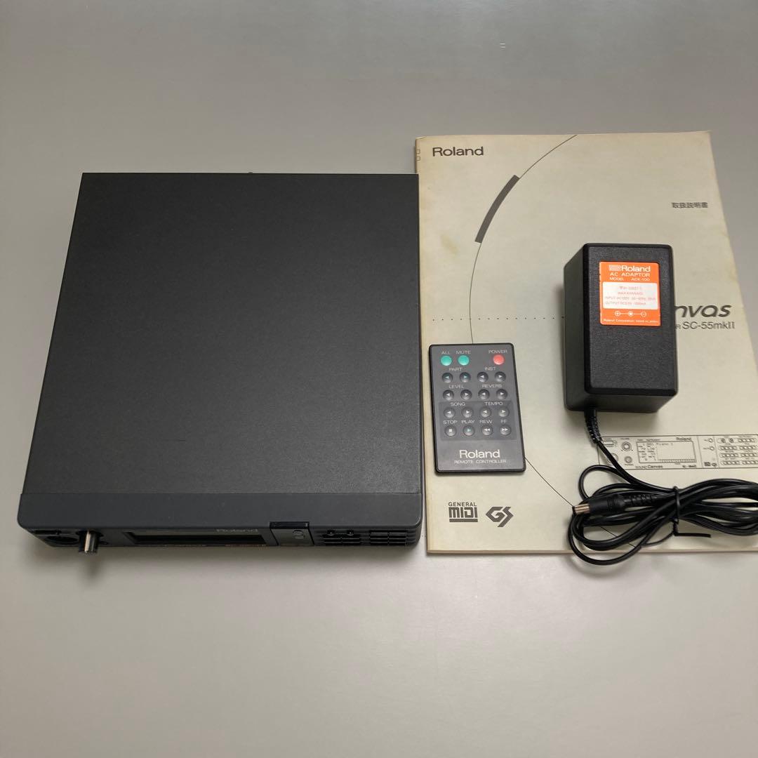 DTM・DAW Roland sc-55mk2