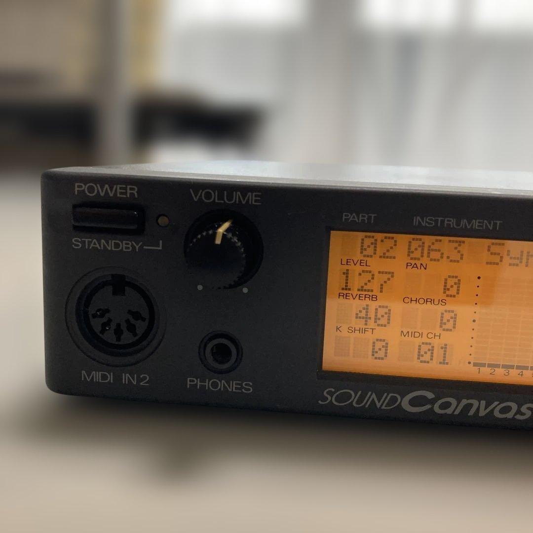 DTM・DAW Roland sc-55mk2