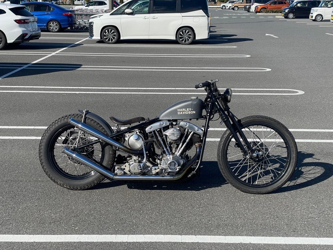 ハーレー　ショベル　タンク　スポタン