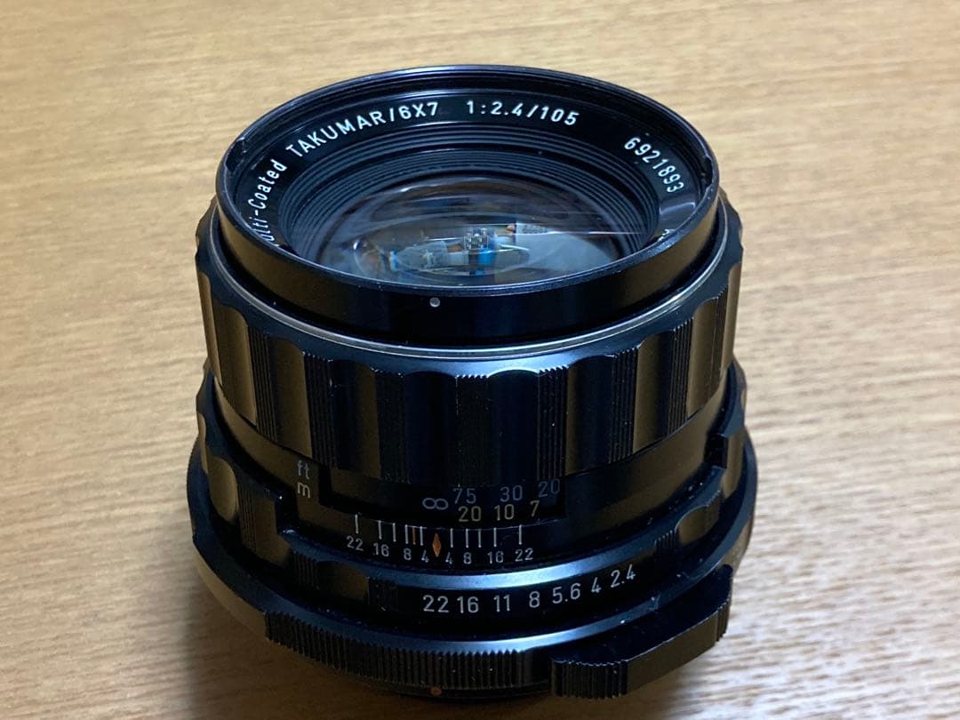 PENTAX TAKUMAR 6X7 105mm f/2.4 レンズ