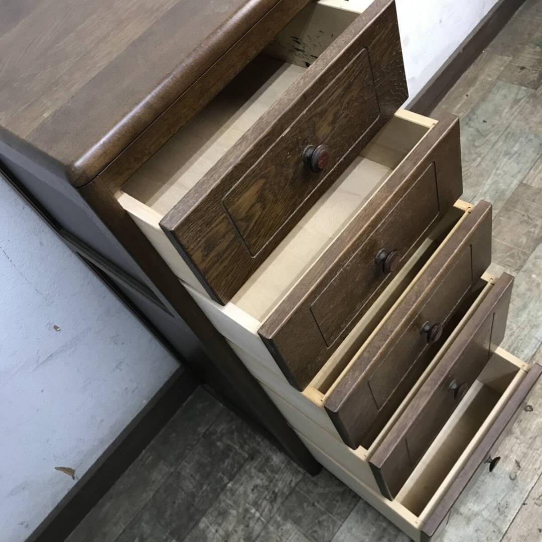 karimoku カリモク 78×32×30㎝ サイドチェスト 5段 電話台