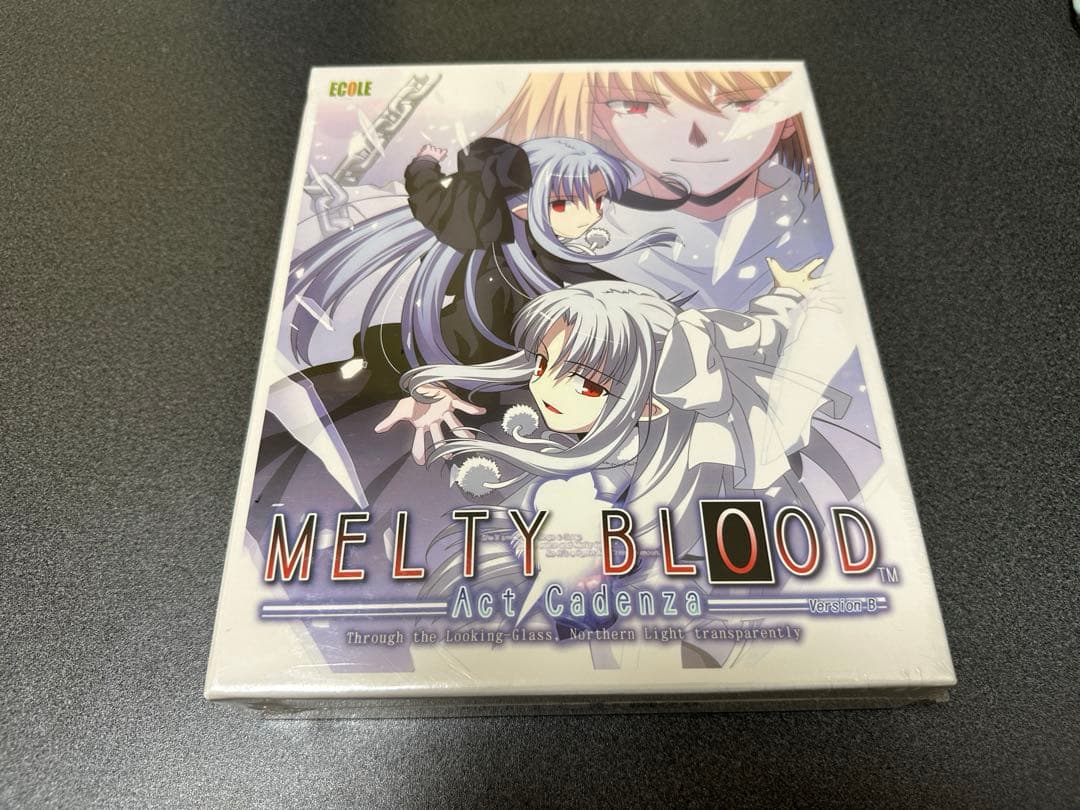 【未開封】Melty Blood Act Cadenza VerB 初回限定版