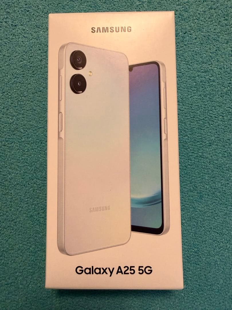 【新品　未使用】GALAXY A25 ライトブルー
