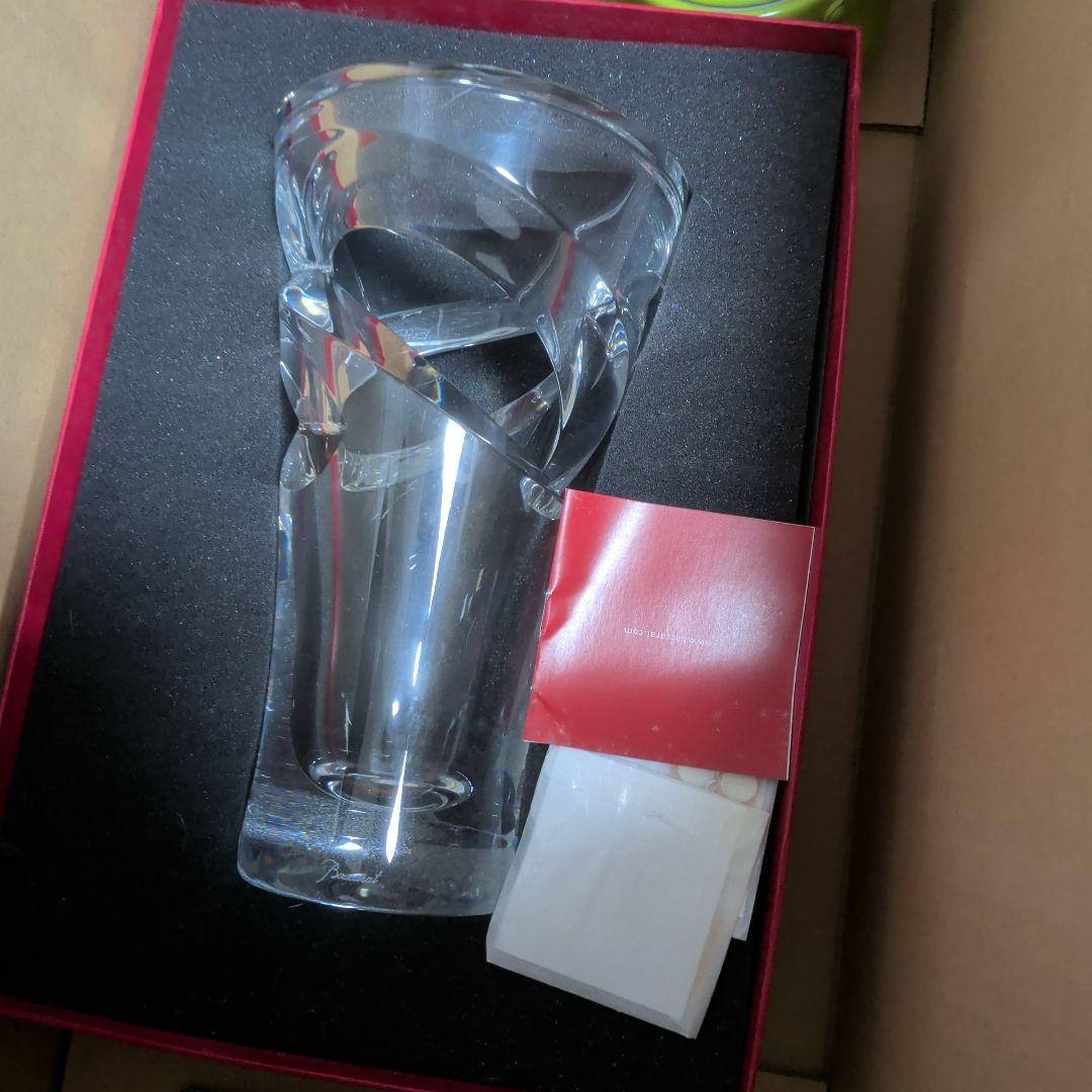 Baccarat トルネード　クリスタル　 花器　花瓶　最安値