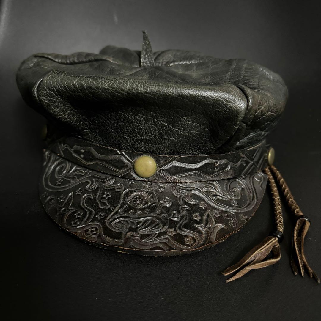 サウスパラディソレザー ポリスハット サイケ キノコ