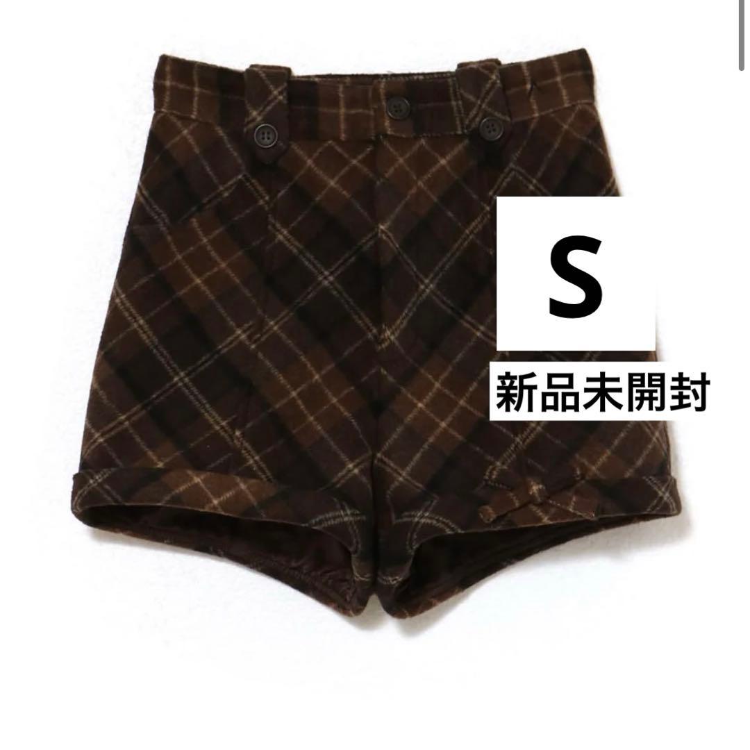 パンツ Ribbon check mini pants