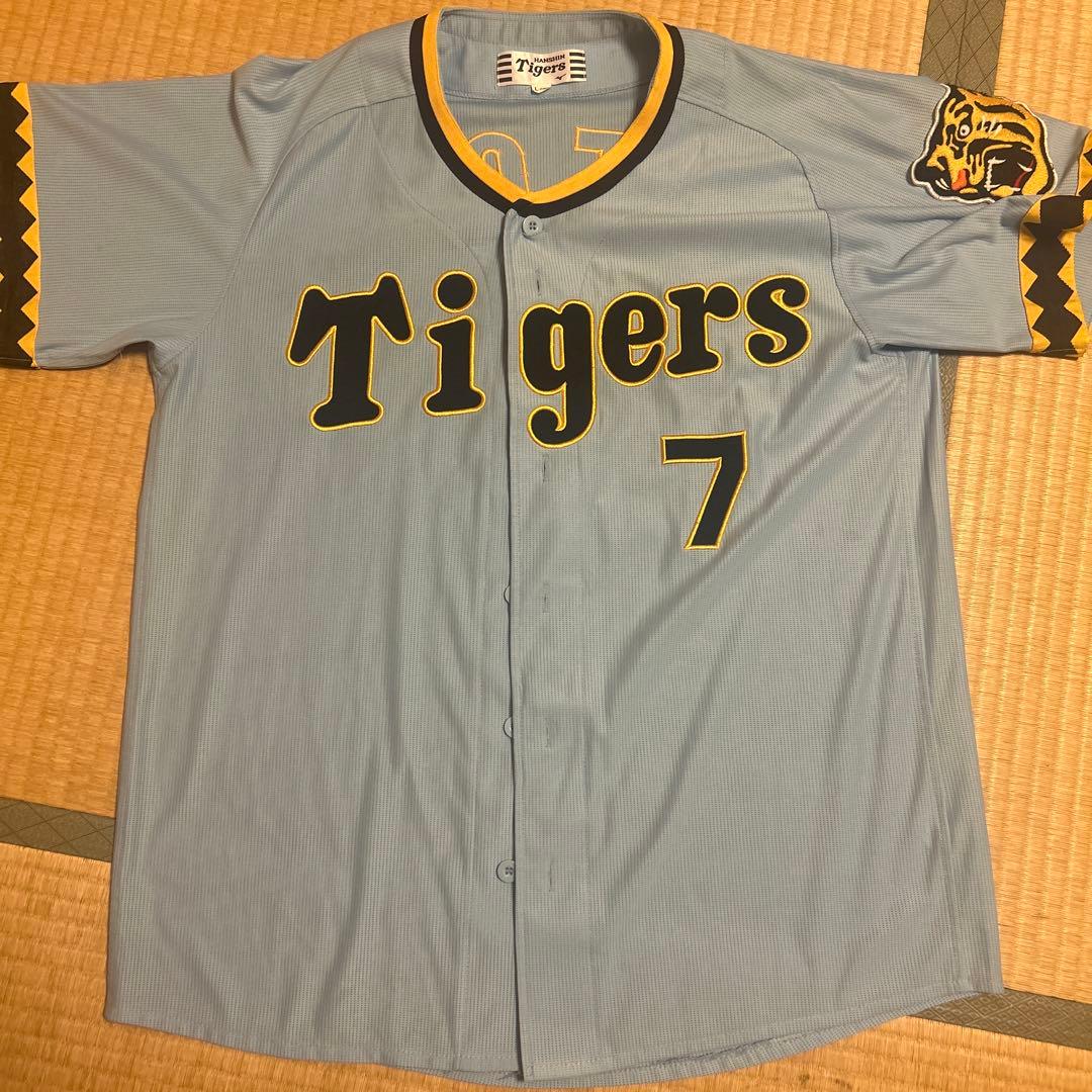 阪神タイガース 輝流ライン復刻ユニフォーム 7 糸井嘉男 Lサイズ