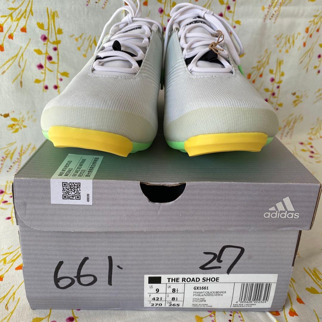 【新品】ADIDAS the road shoe eu42 2/3 27.0cm