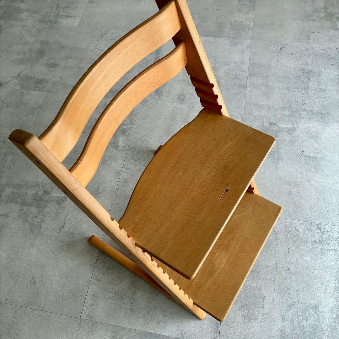 ストッケ　トリップトラップ　ベビーチェア　ビーチ材　無塗装