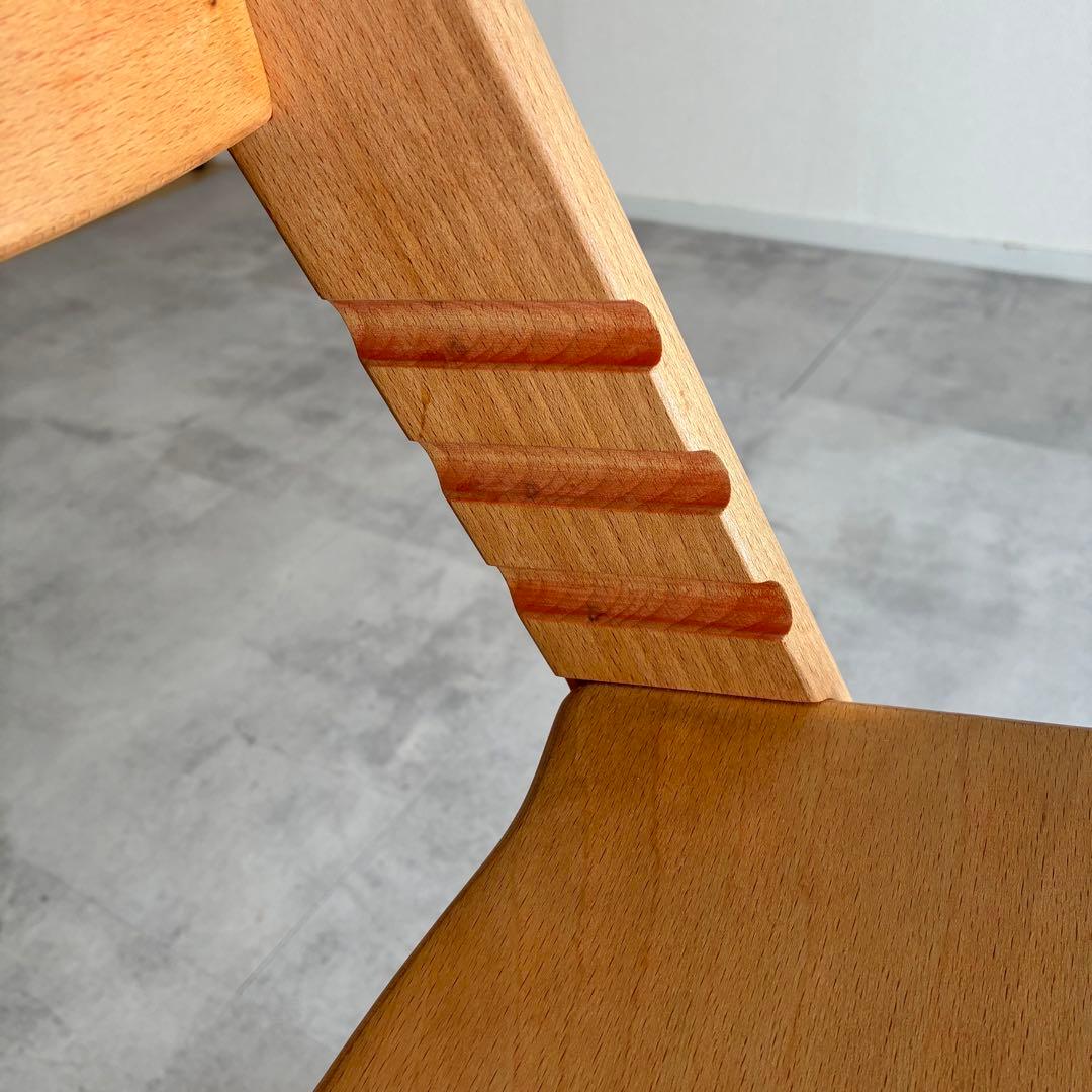 ストッケ　トリップトラップ　ベビーチェア　ビーチ材　無塗装