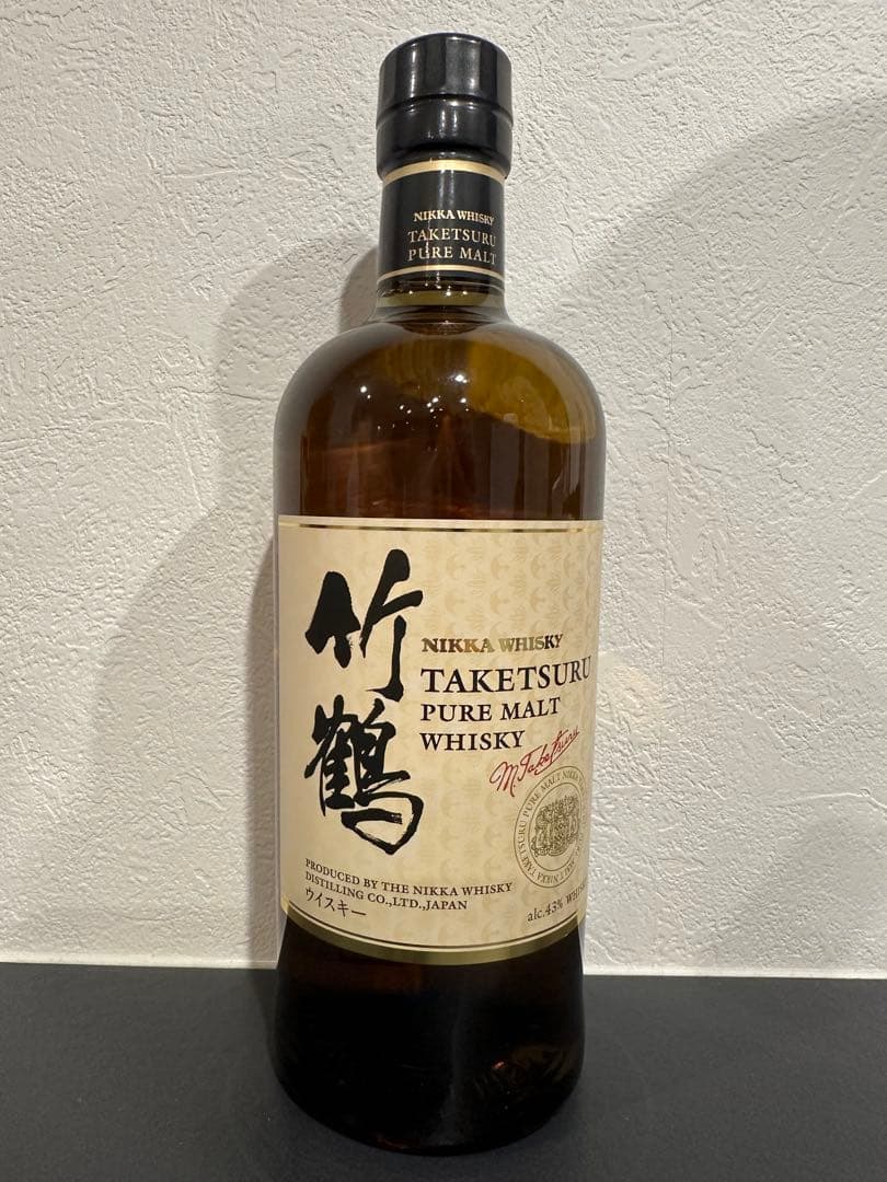 竹鶴 ピュアモルトウイスキー 700ml 43%