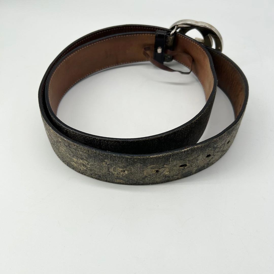 17524✨GUCCI GGスプリーム インターロッキング金具 ベルト