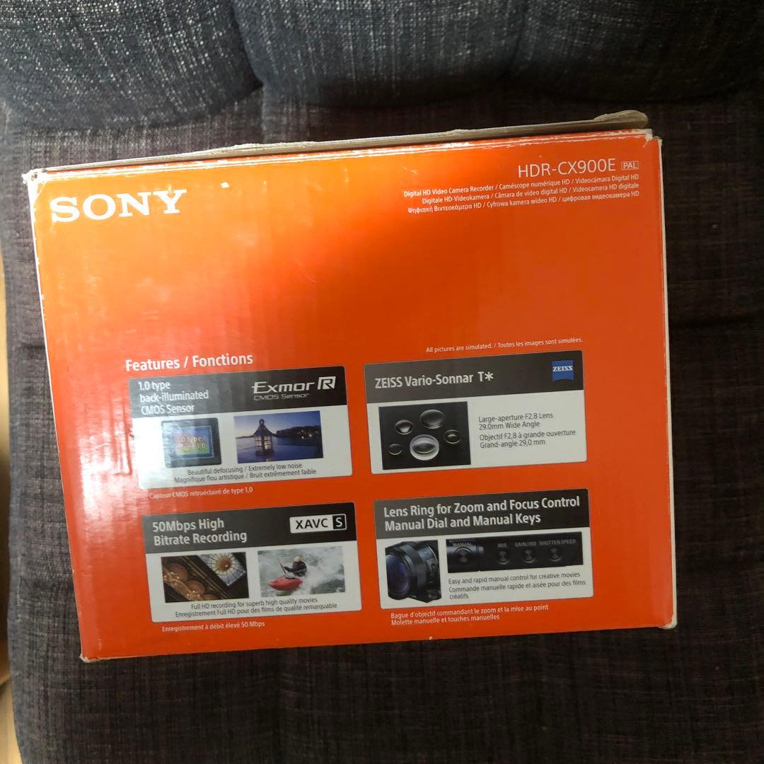 【美品・未使用】SONY ビデオカメラ デジタルHD HDR-CX900E