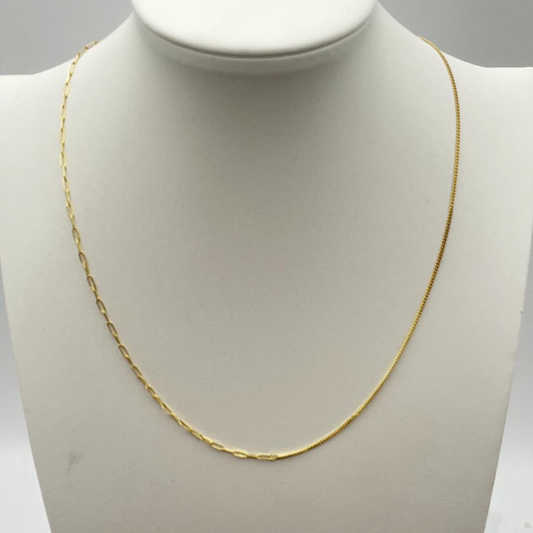 【極上美品】K18金ゴールドネックレス 1.8g