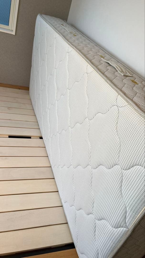 shumama【セミシングル2つ】フランスベッド コイルマットレス