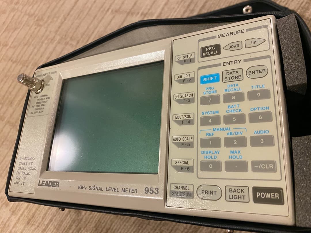 リーダー製 SIGNAL LEVEL METER 953