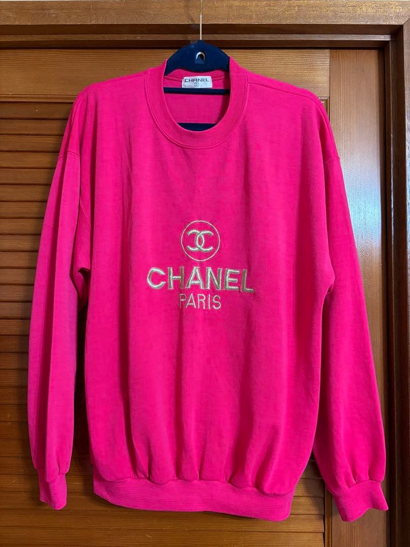 CHANEL ピンク トレーナー