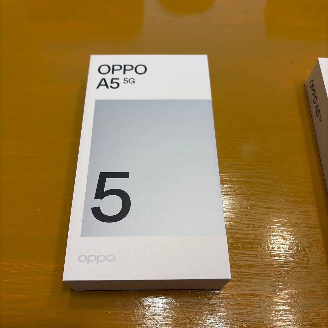 OPPO A5 5G 本体 NFC対応 ホワイト