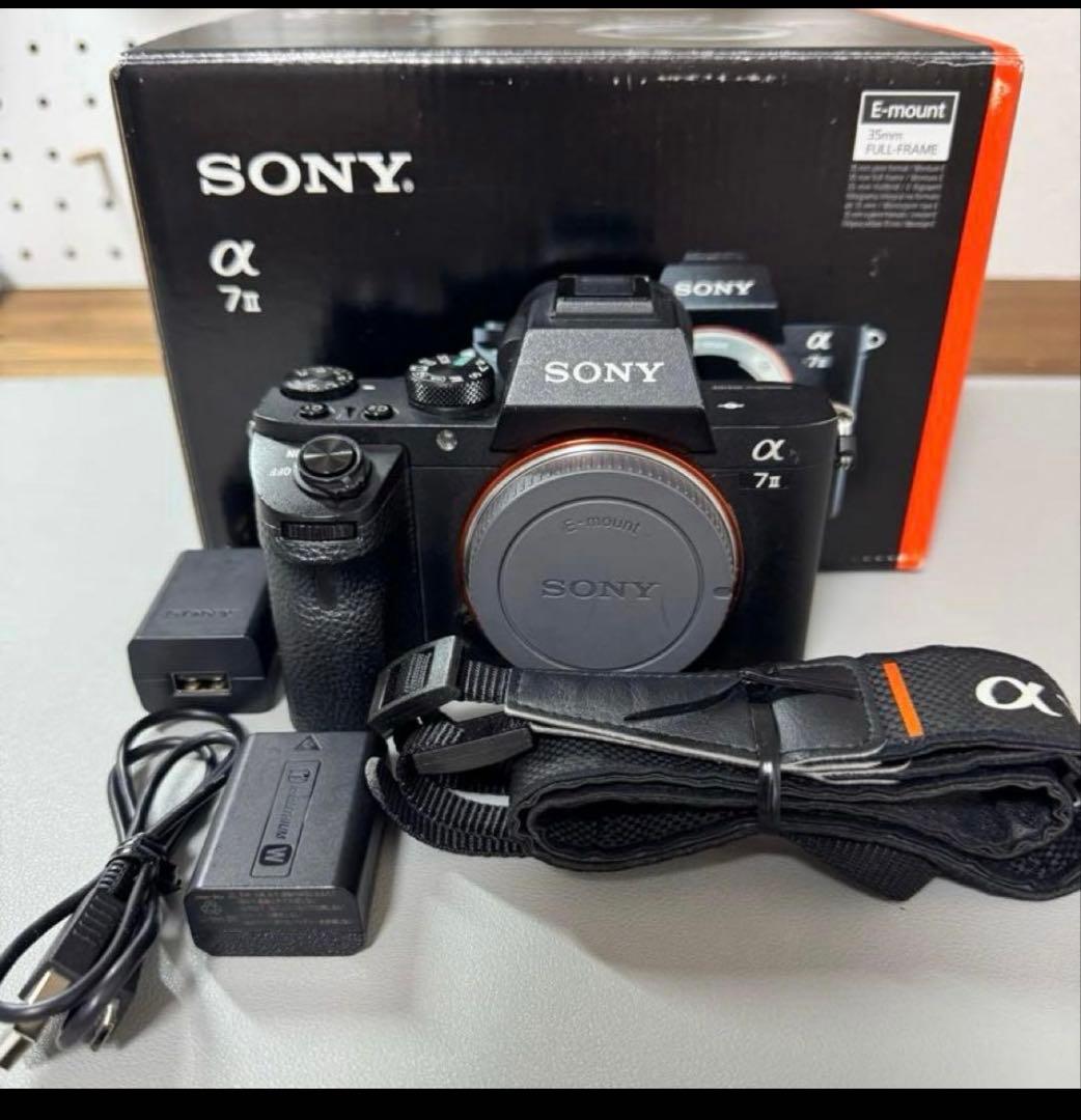 SONY α7 II ILCE-7M2 ボディ 元箱あり　新品バッテリー付き