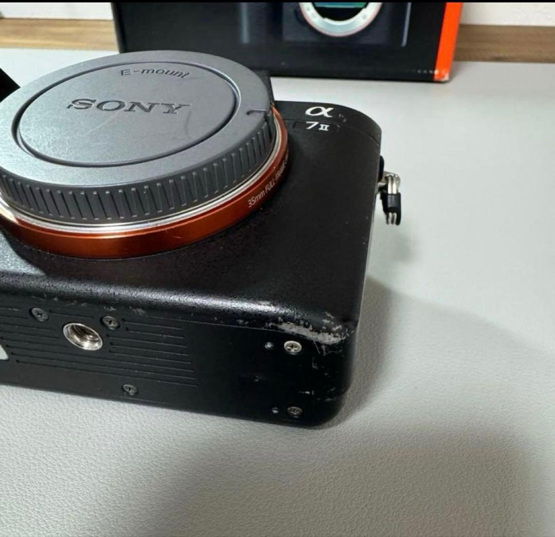 SONY α7 II ILCE-7M2 ボディ 元箱あり　新品バッテリー付き