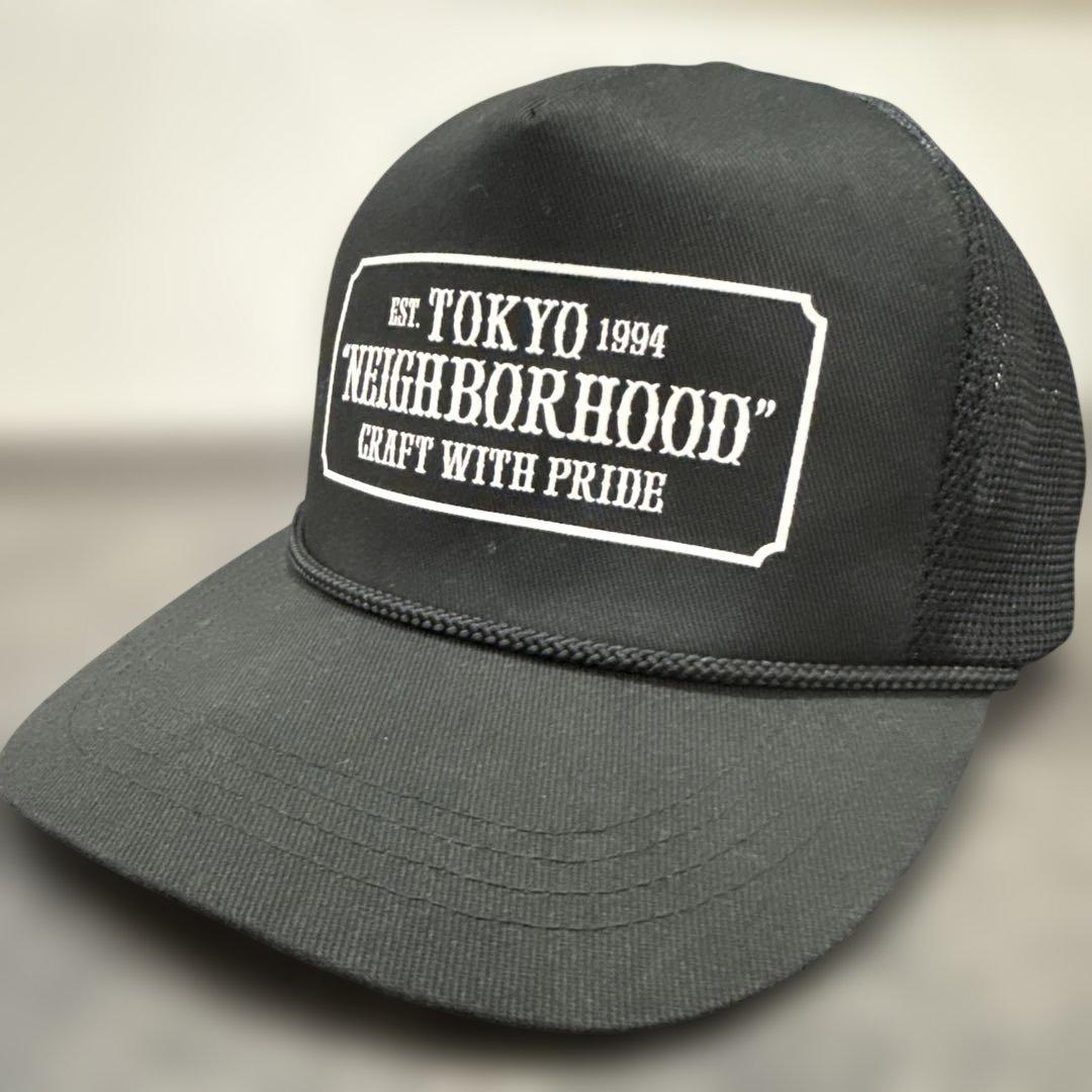 昭*年様 NEIGHBORHOOD メッシュキャップ ブラック