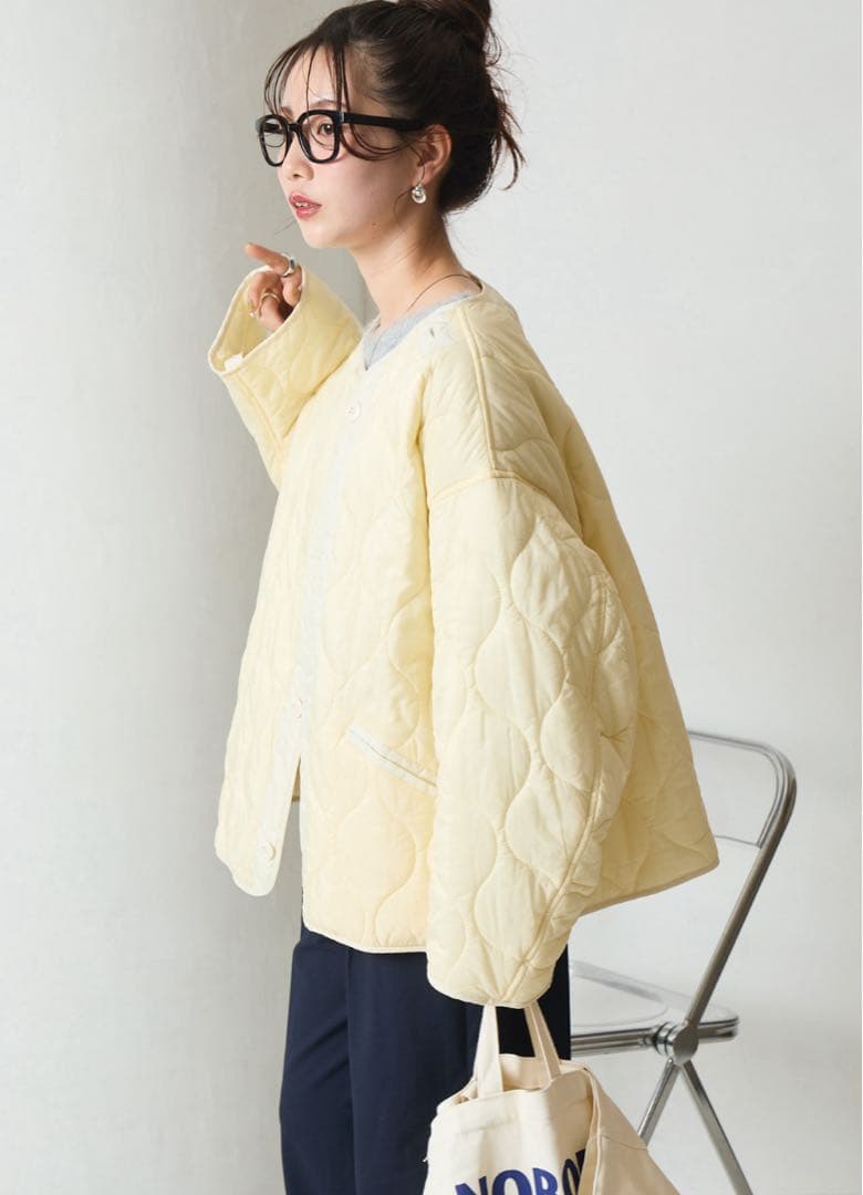 タグ付新品FREAK'S STORE M65ショートライナーモッズ オフホワイト