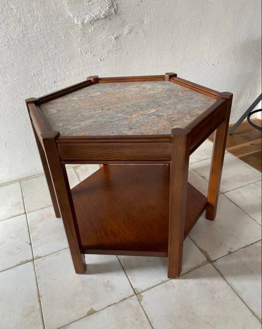 BROOKS HEXAGON TABLE （グレー）