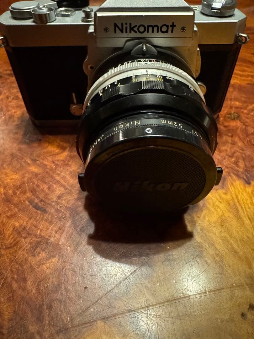 NIKOMAT FT 付属品有り、レンズ付き素人目美品