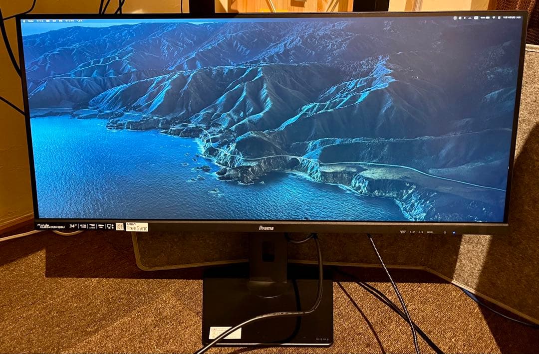 【動作確認済】iiyama ProLite XUB3493WQSU-B5 液晶