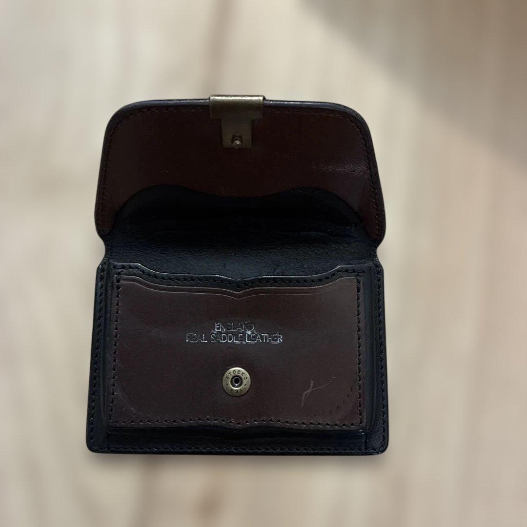 Dual カードケース/名刺入れ　ブラウン レザー