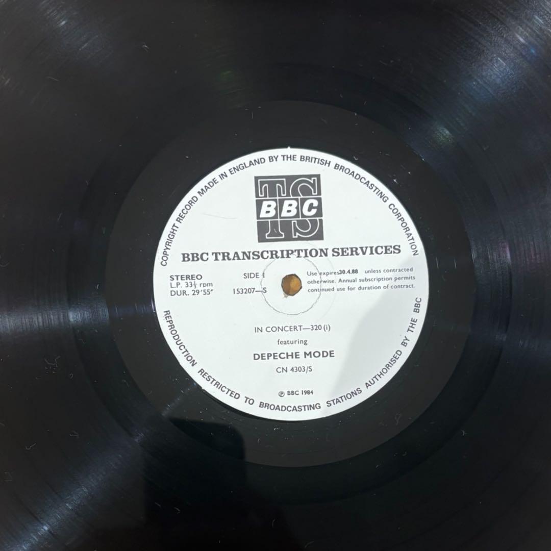 レア貴重レコード BBC In Concert 320 Depeche Mode