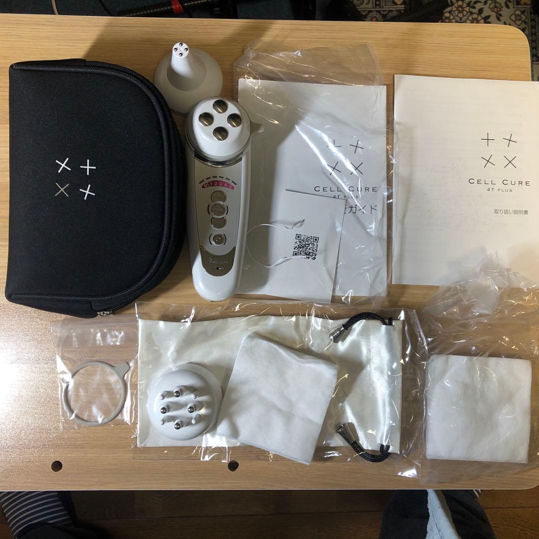 【美品】Cell Cure 4T PLUS 美顔器 ヘッド付き