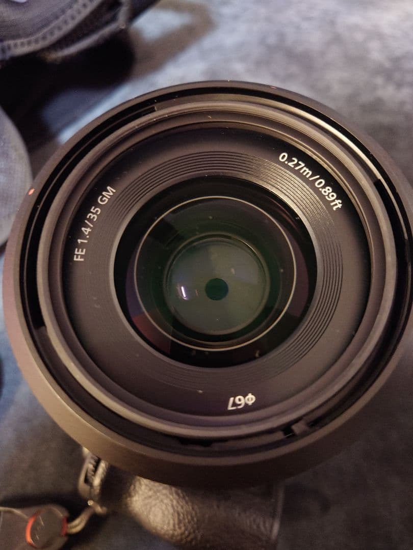 SONY SEL35F14GM 35mm F1.4レンズ プロテクター付