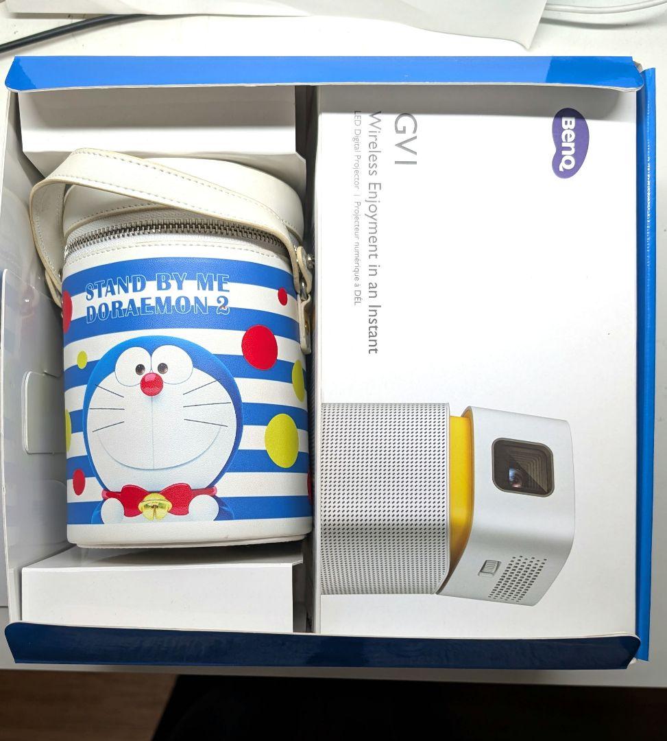 【限定300台希少品】ドラえもん ポケットLEDプロジェクター BenQ GV1
