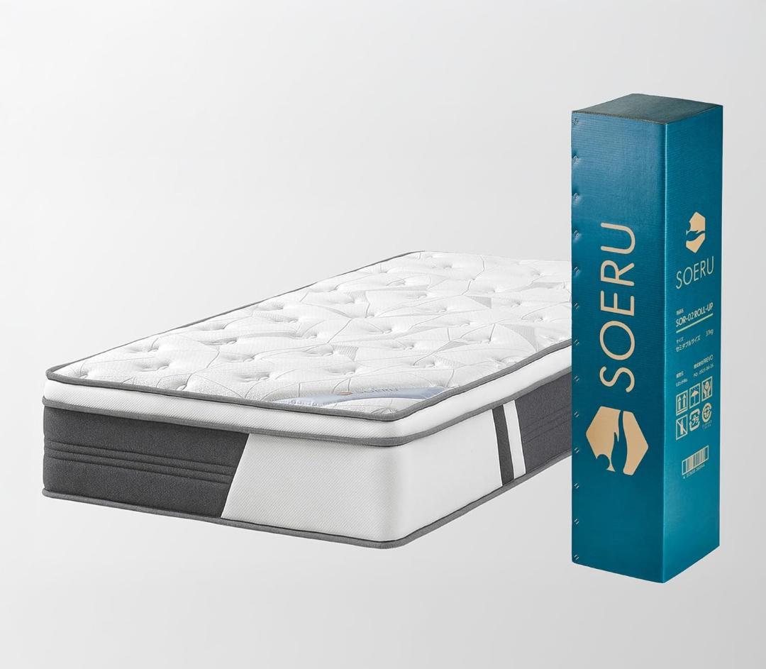 m*m様 SOERUシングル ポケットコイル マットレス プレミアム快眠仕様 極